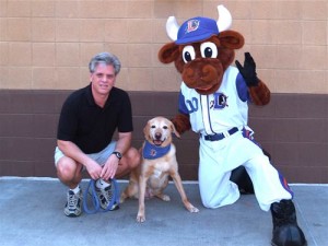 Gene, Lucky The WonderDog and Wool E. Bull